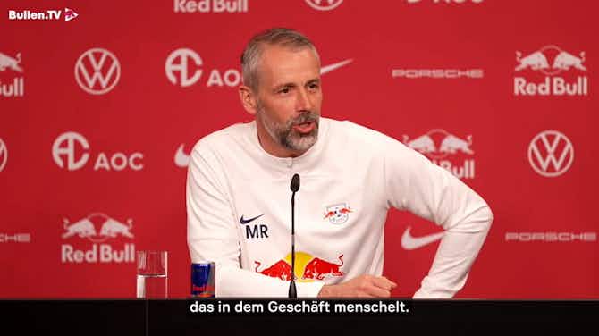 Vorschaubild für Marco Rose spricht über Leipzigs Ex-Coach Ralph Hasenhüttl