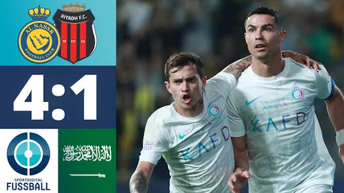 Vorschaubild für Ronaldo überragt bei klarem Al Nassr-Sieg! Talisca bleibt Formstark | Al Nassr - Al Riyadh