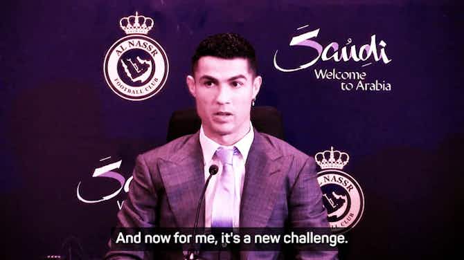 Preview image for Ronaldo signs on in Saudi