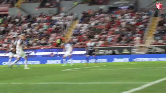 Imagen de vista previa para El gol de Cambindo en el play-in contra Querétaro, a nivel de cancha