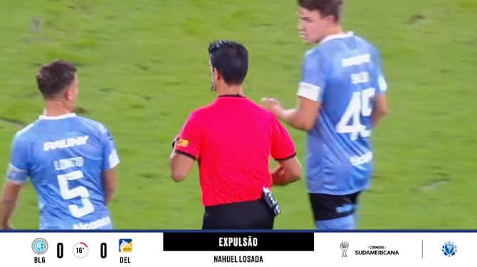 Pratinjau gambar untuk Belgrano - Delfín 0 - 0 | EXPULSÃO - Nahuel Losada