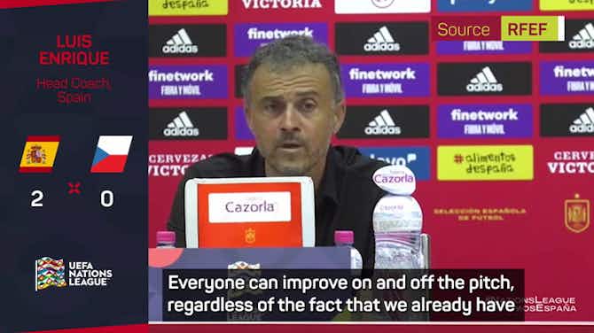 Preview image for Gavi played like 'erupting volcano' in Czech Republic win - Luis Enrique