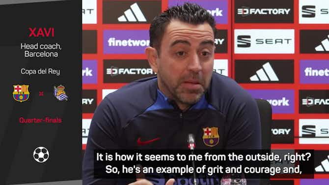 Preview image for Xavi wants more Gavi grit amid 'rough' criticism
