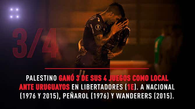 Imagen de vista previa para Conmebol Libertadores: La previa de Palestino vs Cerro Largo en datos