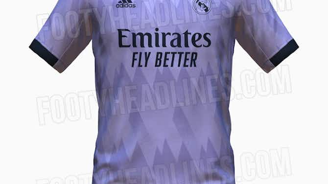 Imagen de vista previa para Así es la segunda camiseta del Real Madrid 22/23