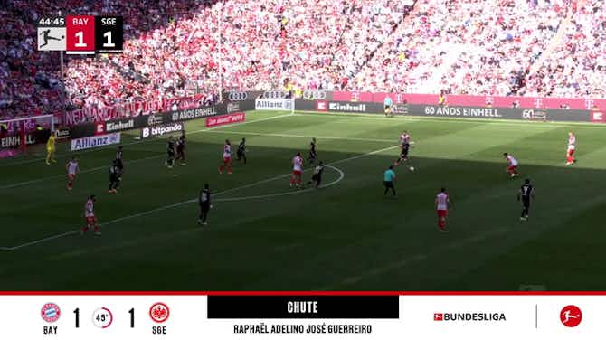 Anteprima immagine per Bayern de Munique - Eintracht Frankfurt 1 - 1 | BOLA NA TRAVE- Raphaël Adelino José Guerreiro