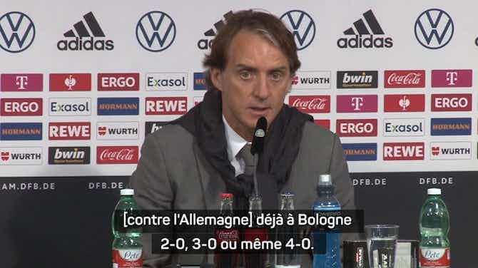 Image d'aperçu pour Italie - Mancini : "Des moments forts malgré la déception de la défaite"