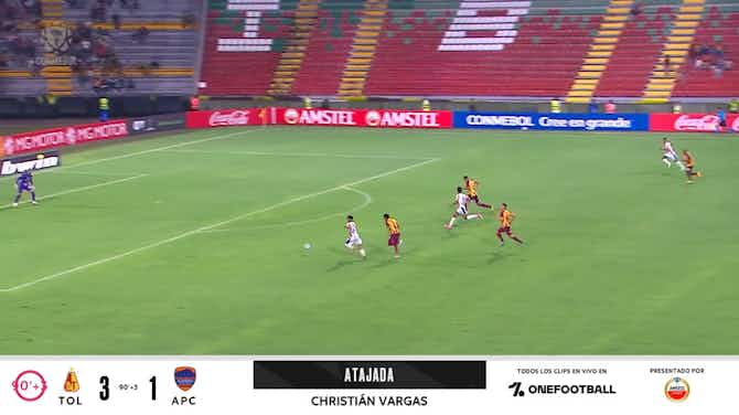 Imagen de vista previa para Deportes Tolima - Puerto Cabello 3 - 1 | ATAJADA - Christián Vargas
