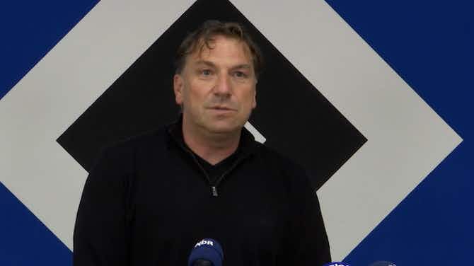 Vorschaubild für HSV-Boss Wüstefeld spricht Walter Vertrauen aus