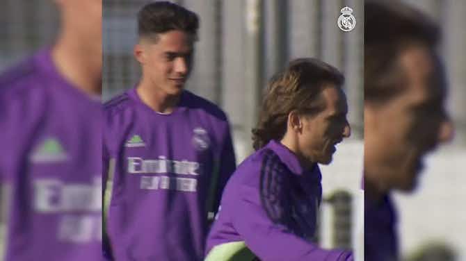 Preview image for Real Madrid’s training and trip to Rabat
