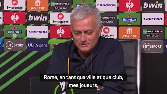 Image d'aperçu pour Demies - Mourinho : "Pour tout le travail accompli cette saison..."