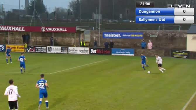 Preview image for Highlights: Dungannon Swifts 0-2 Ballymena United