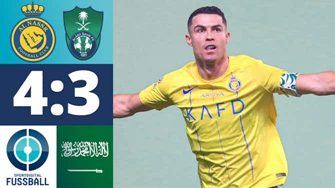 Vorschaubild für CR7 führt Al-Nassr zum Sieg im Topspiel - Traumtor von Talisca | Al-Nassr FC - Al-Ahli