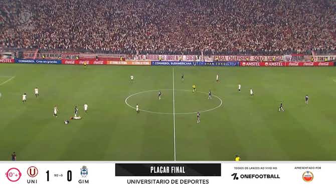 Imagem de visualização para Universitario - Gimnasia La Plata 1 - 0 | PLACAR FINAL