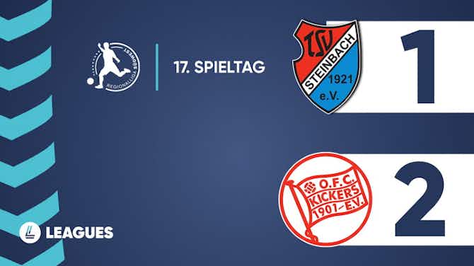 Vorschaubild für Regionalliga Südwest - Steinbach Haiger 1:2 Kickers Offenbach
