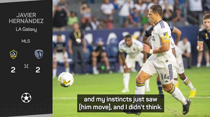 Preview image for 'My instinct was wrong' - Chicharito on Panenka fail