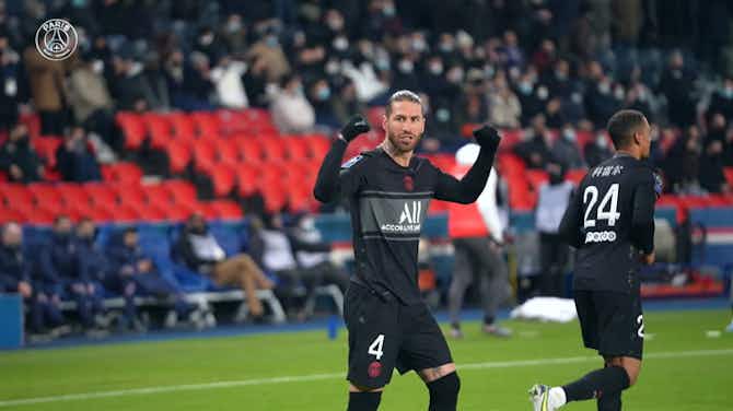 Vorschaubild für Behind the scenes of Sergio Ramos’ first goal at Paris Saint-Germain