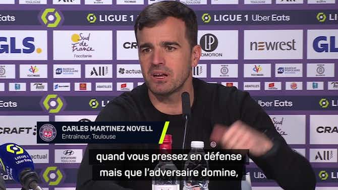 Image d'aperçu pour Toulouse - Martinez Novell : "Avec cette énergie, il est difficile de perdre des matches"