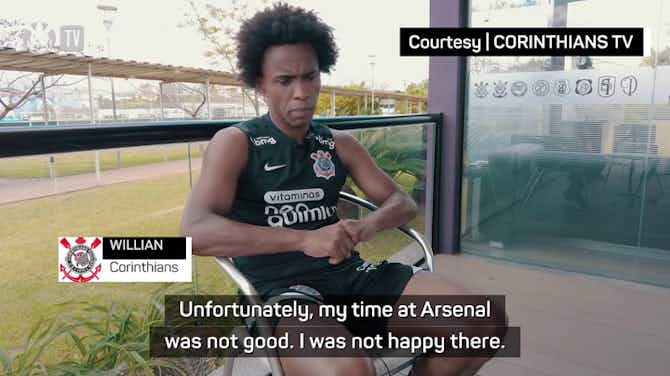 Preview image for I was unhappy at Arsenal, easy decision to return home - Willian