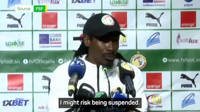 Anteprima immagine per Cisse 'risking suspension' for CAF referee rant