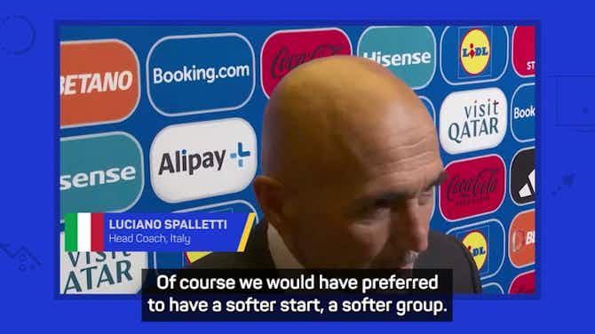 Imagen de vista previa para We'd have preferred a softer group - Spalletti reacts to Italy's draw