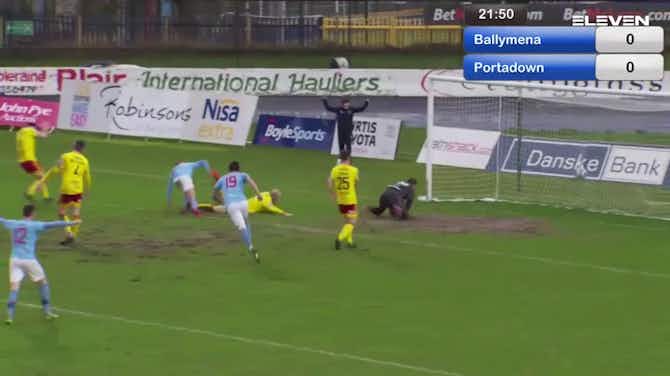 Preview image for Highlights: Ballymena United 4-0 Portadown