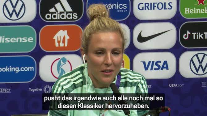 Vorschaubild für Voss-Tecklenburg zu Finale: "Wird ein Fußballfest"