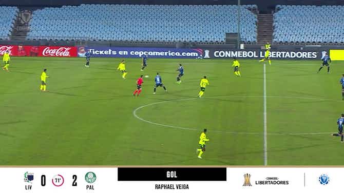 Imagen de vista previa para Liverpool-URU - Palmeiras 0 - 2 | GOL - Raphael Veiga