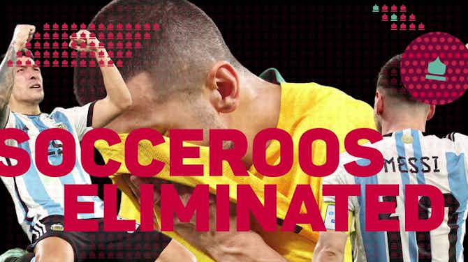 Image d'aperçu pour FOOTBALL: FIFA World Cup: Socceroos fans 'proud' despite World Cup elimination against Argentina