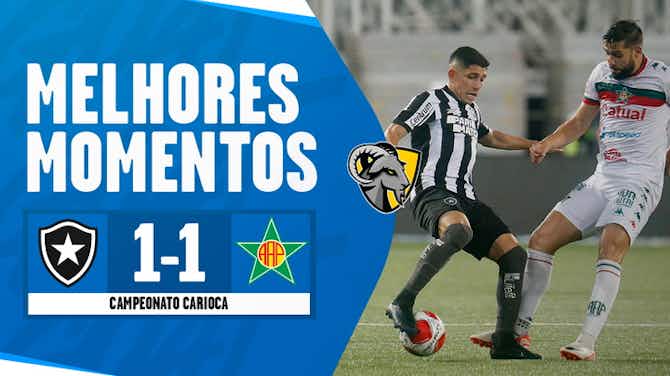 Imagem de visualização para Melhores momentos: Botafogo 1 x 1 Portuguesa-RJ (Campeonato Carioca)