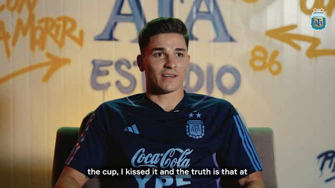 Preview image for Argentina players describe how it felt to win the World Cup