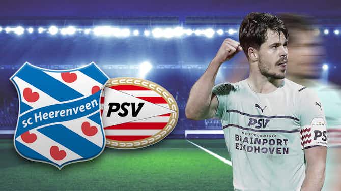 Vorschaubild für PSV stolpert im Fernduell um Platz 1 | SC Heerenveen- PSV Eindhoven