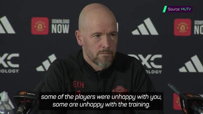 Preview image for ‘Man United players back me!’ - Ten Hag's best bits