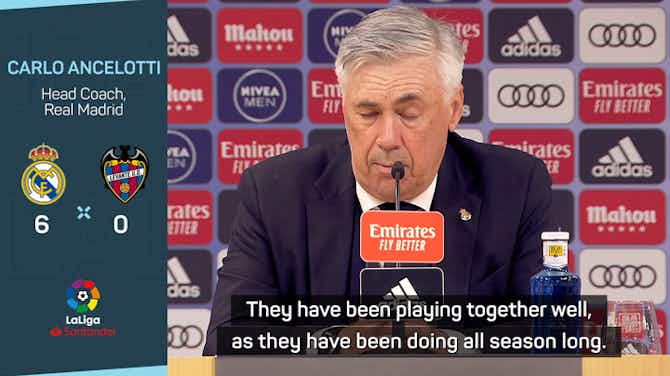 Preview image for Teamwork has helped Benzema and Vinicius shine for Real Madrid - Ancelotti