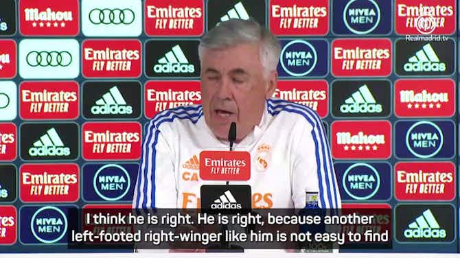 Preview image for Mo Salah is the best right-winger in the world - Ancelotti