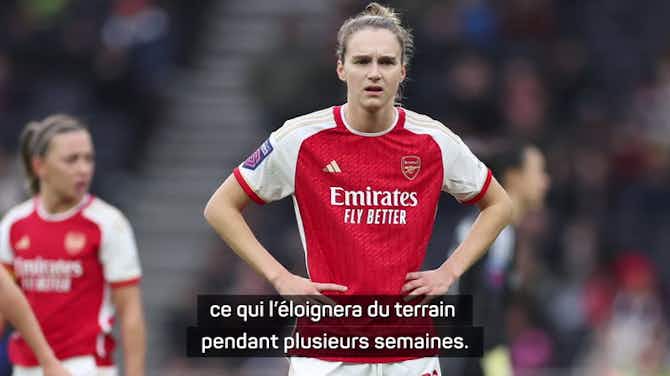 Image d'aperçu pour Arsenal (F) - Eidevall : ''Miedema doit subir une petite intervention chirurgicale''