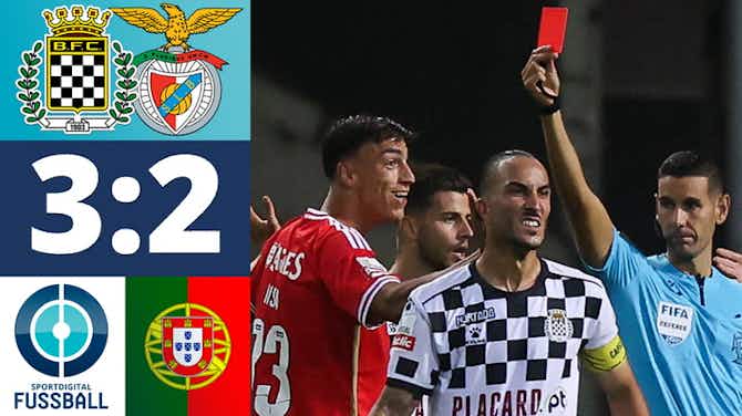Vorschaubild für Drama in der Nachspielzeit! Elfmeter, Platzverweis, Last-Minute-Tor | Boavista - Benfica