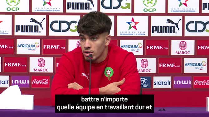Image d'aperçu pour  Maroc - Ezzalzouli : "Nous pouvons battre n'importe quelle équipe"