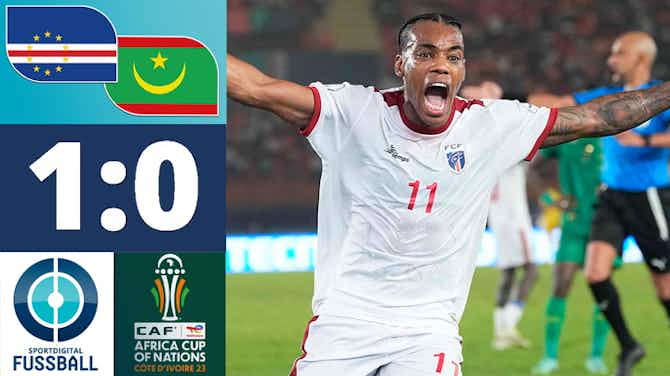 Vorschaubild für Elfer-Drama im Duell der Überraschungsteams! Kap Verde im Viertelfinale | KapVerde - Mauretanien