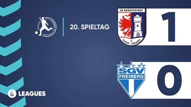 Vorschaubild für Regionalliga Südwest - SG Barockstadt 1:0 SGV Freiberg