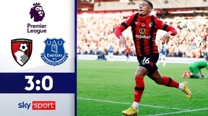Vorschaubild für Bournemouth souverän! | Bournemouth - Everton 3:0 | Highlights - Premier League 2022/23