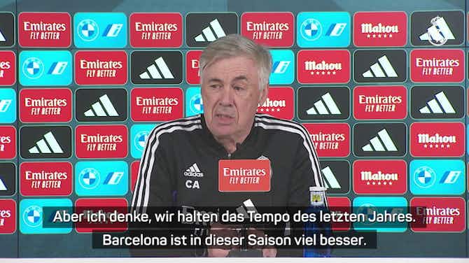 Vorschaubild für Ancelotti mit Kritik: "Sind nicht gut"