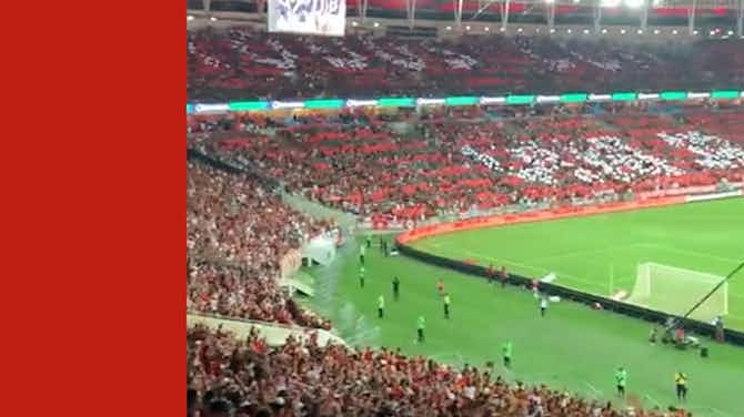 Imagem de visualização para “Todos com Vini Jr”: torcida do Flamengo homenagem craque