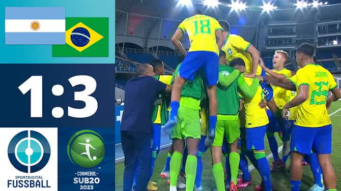 Vorschaubild für Brasilien trumphiert im Top-Spiel | Argentinien- Brasilien