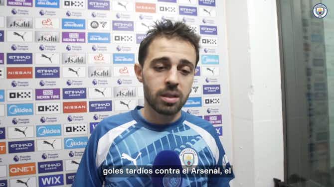 Vorschaubild für La autocrítica de Bernardo Silva tras el empate ante el Tottenham