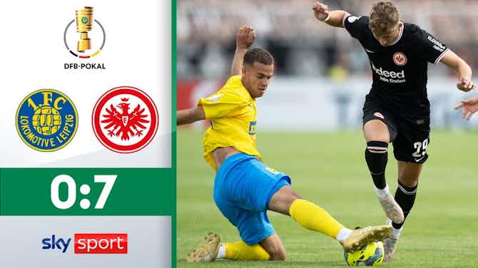 Vorschaubild für Lok Leipzig - Eintracht Frankfurt | Highlights - 1 | DFB Pokal 2023/24