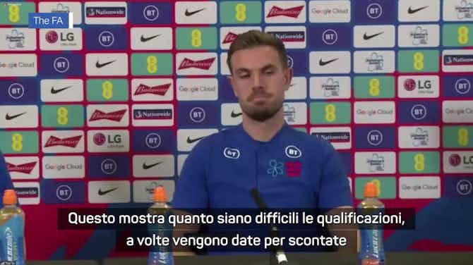 Anteprima immagine per Henderson sull'Italia: "Se non sei al 100%..."