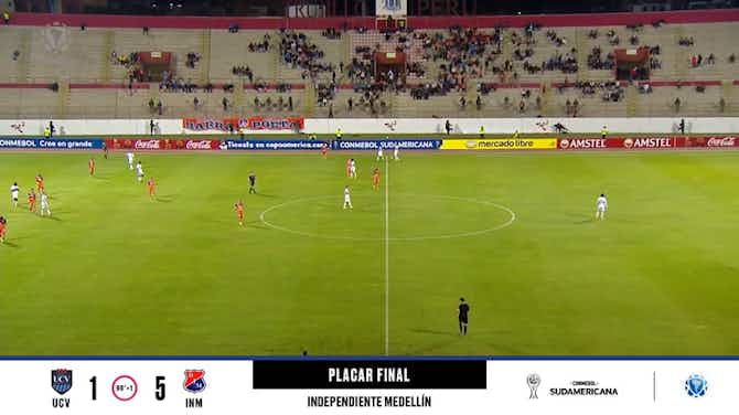 Image d'aperçu pour César Vallejo - Independiente Medellín 1 - 5 | PLACAR FINAL