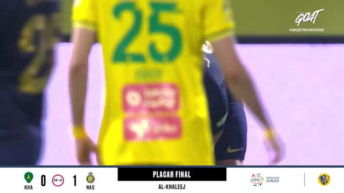 Vorschaubild für Al-Khaleej - Al-Nassr 0 - 1 | PLACAR FINAL