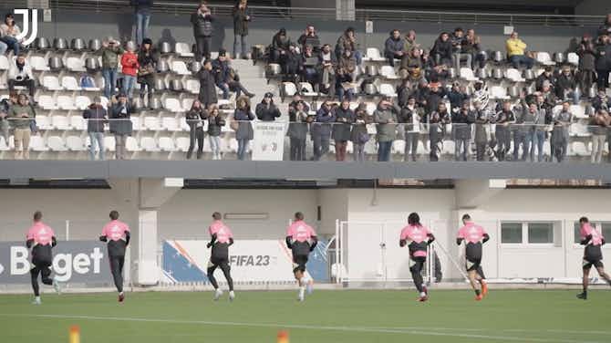 Imagem de visualização para Juventus faz treino aberto para a torcida em La Continassa
